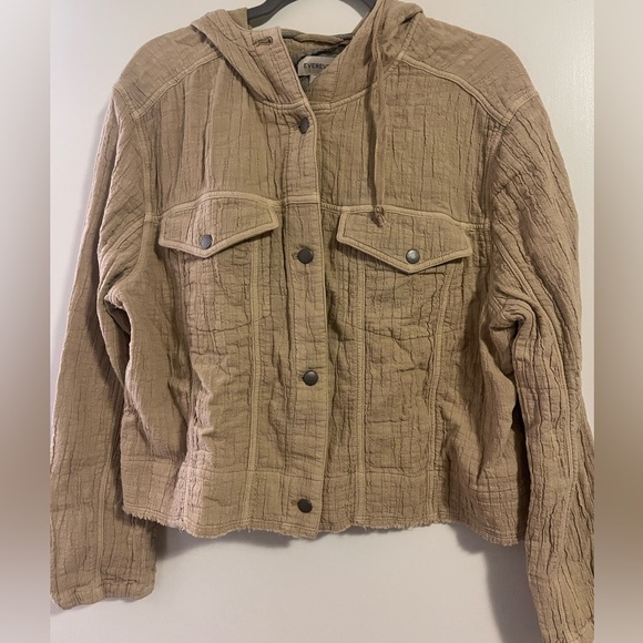 EVEREVE Laine Gauze Shacket - Picture 4 of 5